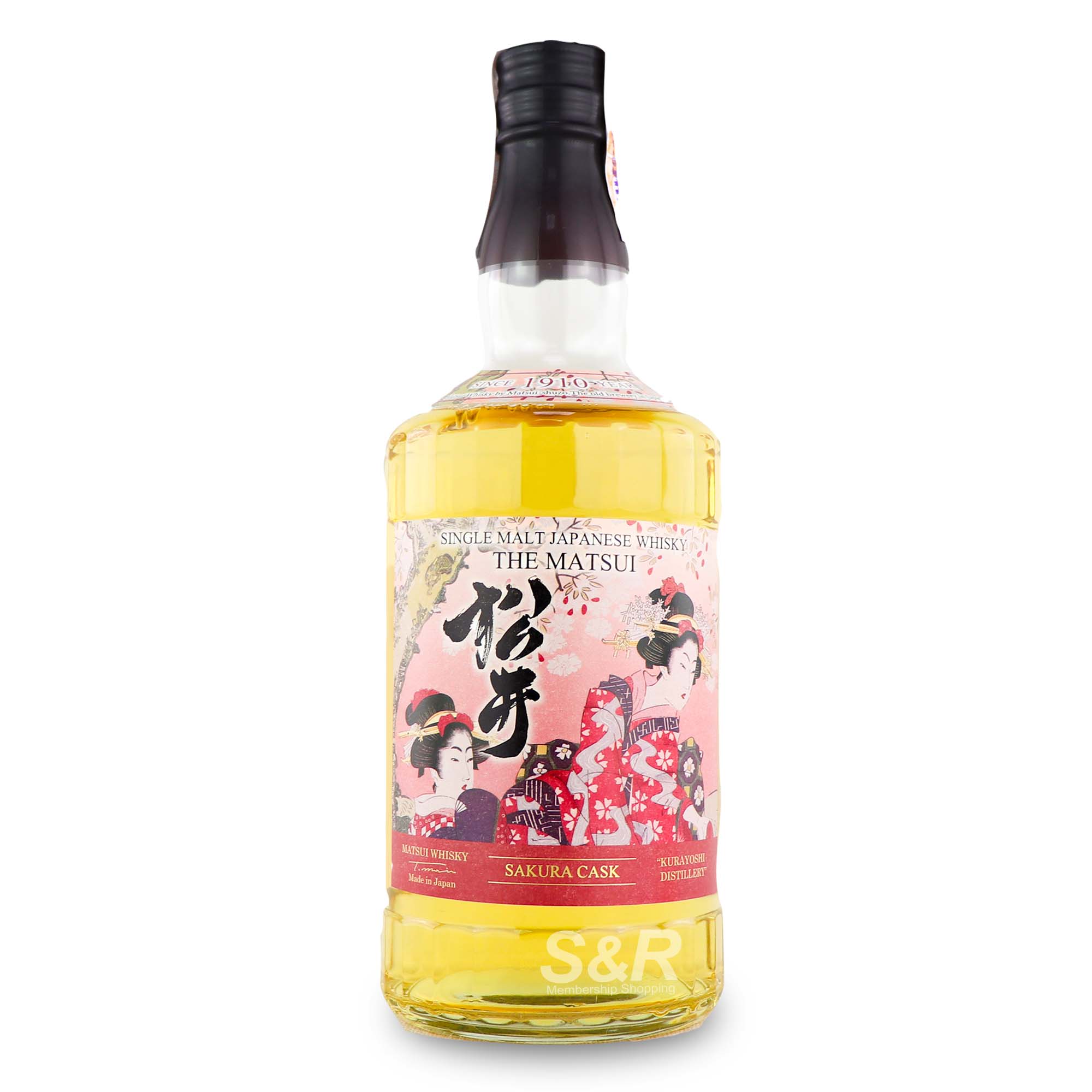 The Matsui Sakura Cask Single Malt Japanese Whisky 700mL